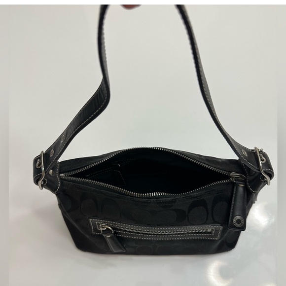 Coach Small Monogram Canvas Handbag - Picture 2 of 6